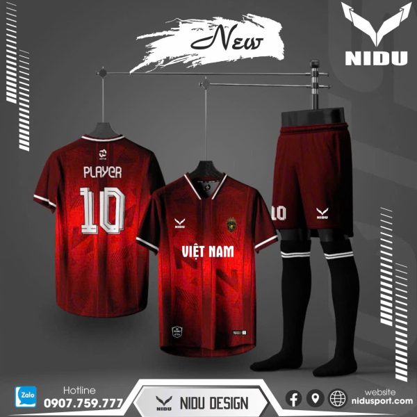 Quần áo đá bóng thiết kế  đẹp nhất 2026